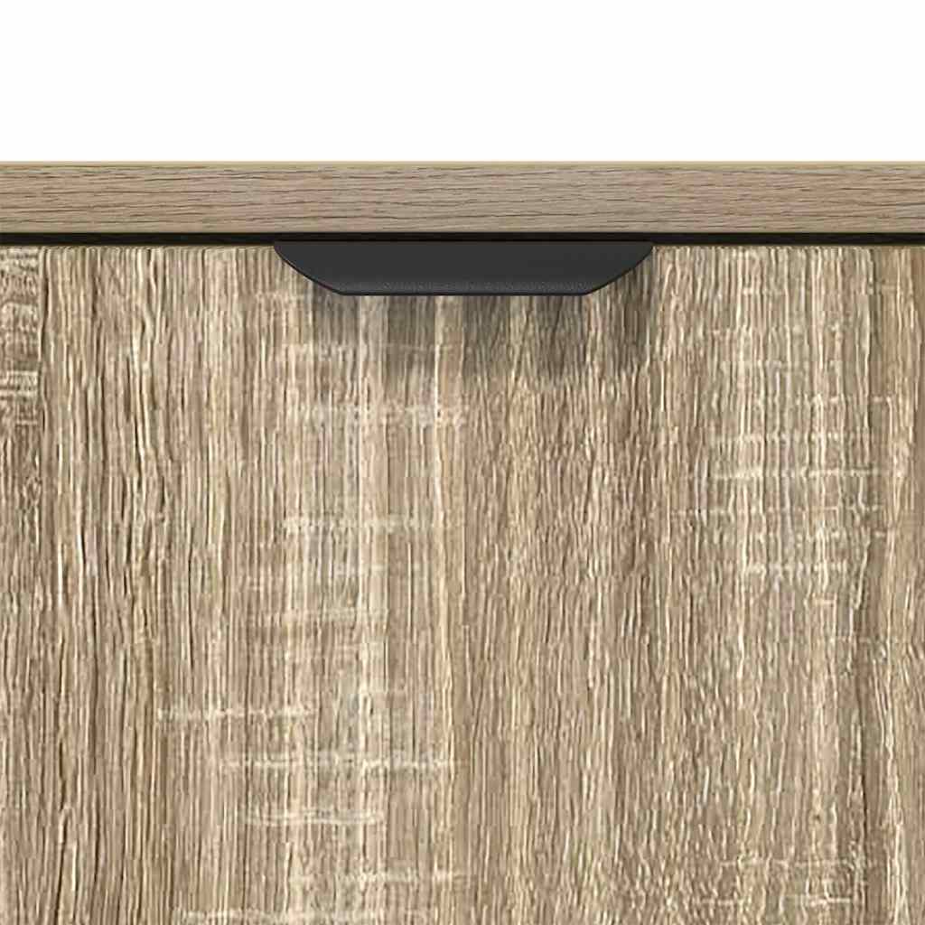 Aparador Roble Sonoma 89,5 x 33 x 82 cm Madera de ingeniería