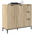 Aparador Roble Sonoma 89,5 x 33 x 82 cm Madera de ingeniería