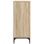 Aparador Roble Sonoma 89,5 x 33 x 82 cm Madera de ingeniería