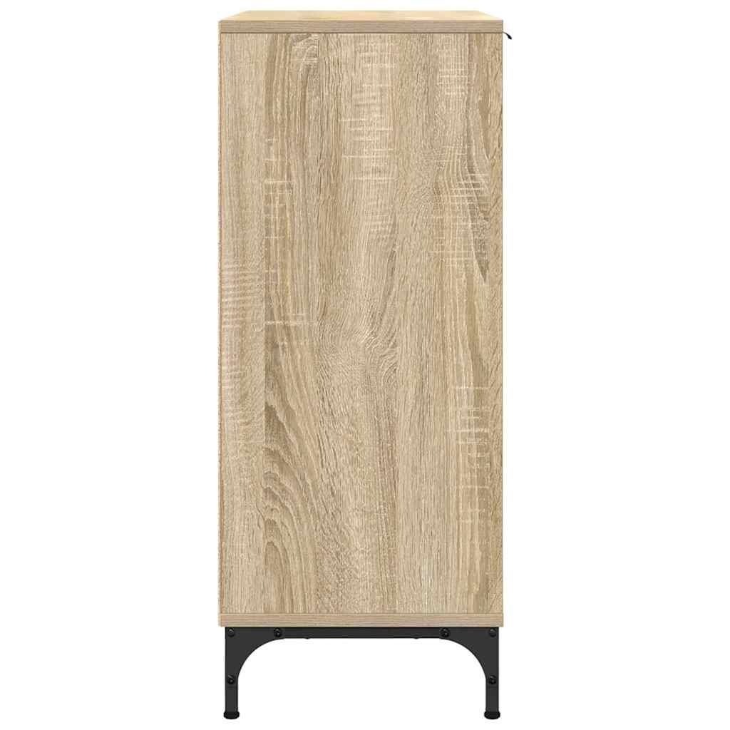 Aparador Roble Sonoma 89,5 x 33 x 82 cm Madera de ingeniería