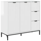 Aparador brillante 89,5 x 33 x 82 cm Madera de ingeniería