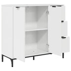 Aparador brillante 89,5 x 33 x 82 cm Madera de ingeniería