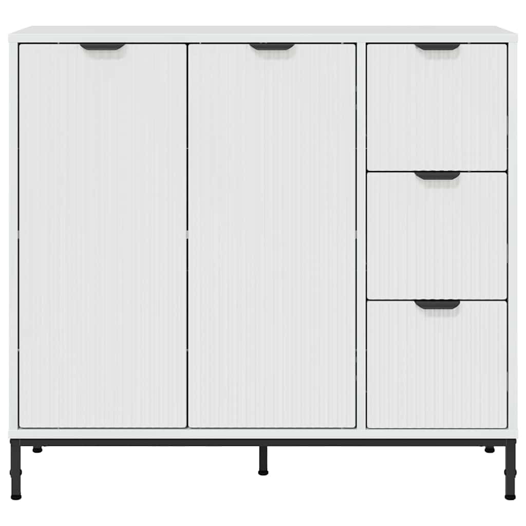 Aparador brillante 89,5 x 33 x 82 cm Madera de ingeniería