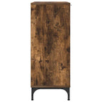 Aparador Roble ahumado 89,5 x 33 x 82 cm Madera de ingeniería