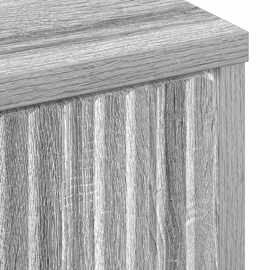 Aparador Gris Sonoma 89,5 x 33 x 82 cm Madera de ingeniería