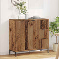 Aparador Madera vieja 89,5 x 33 x 82 cm Madera de ingeniería
