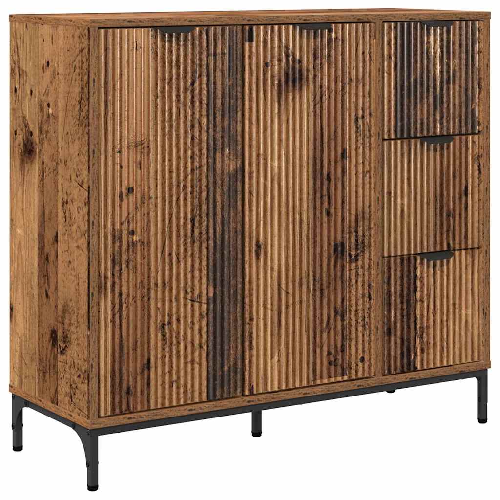 Aparador Madera vieja 89,5 x 33 x 82 cm Madera de ingeniería