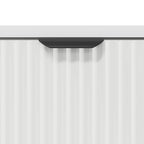 Mesa de Noche Blanco 63.5 x 36 x 61 cm Madera contrachapada
