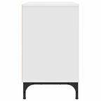 Mesa de Noche Blanco 63.5 x 36 x 61 cm Madera contrachapada