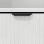 Armario de Noche 2 pcs Blanco brillante 49 x 36 x 61 cm