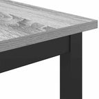 Mesa Gris Sonoma 100 x 40 x 100,5 cm
