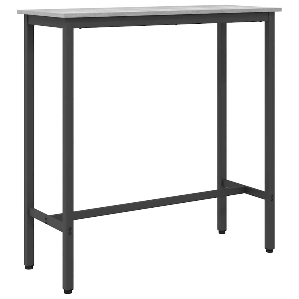 Mesa Gris Sonoma 100 x 40 x 100,5 cm