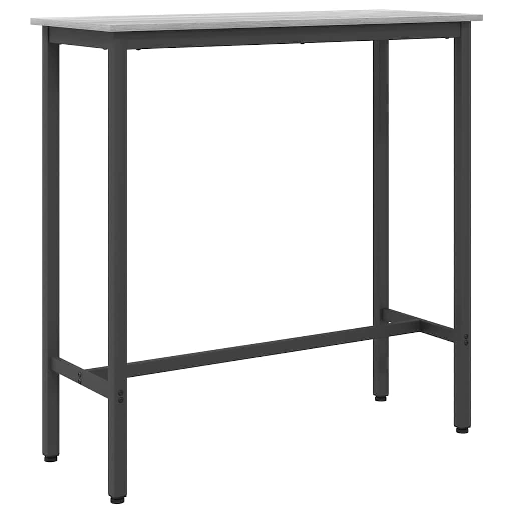 Mesa Gris Sonoma 100 x 40 x 100,5 cm