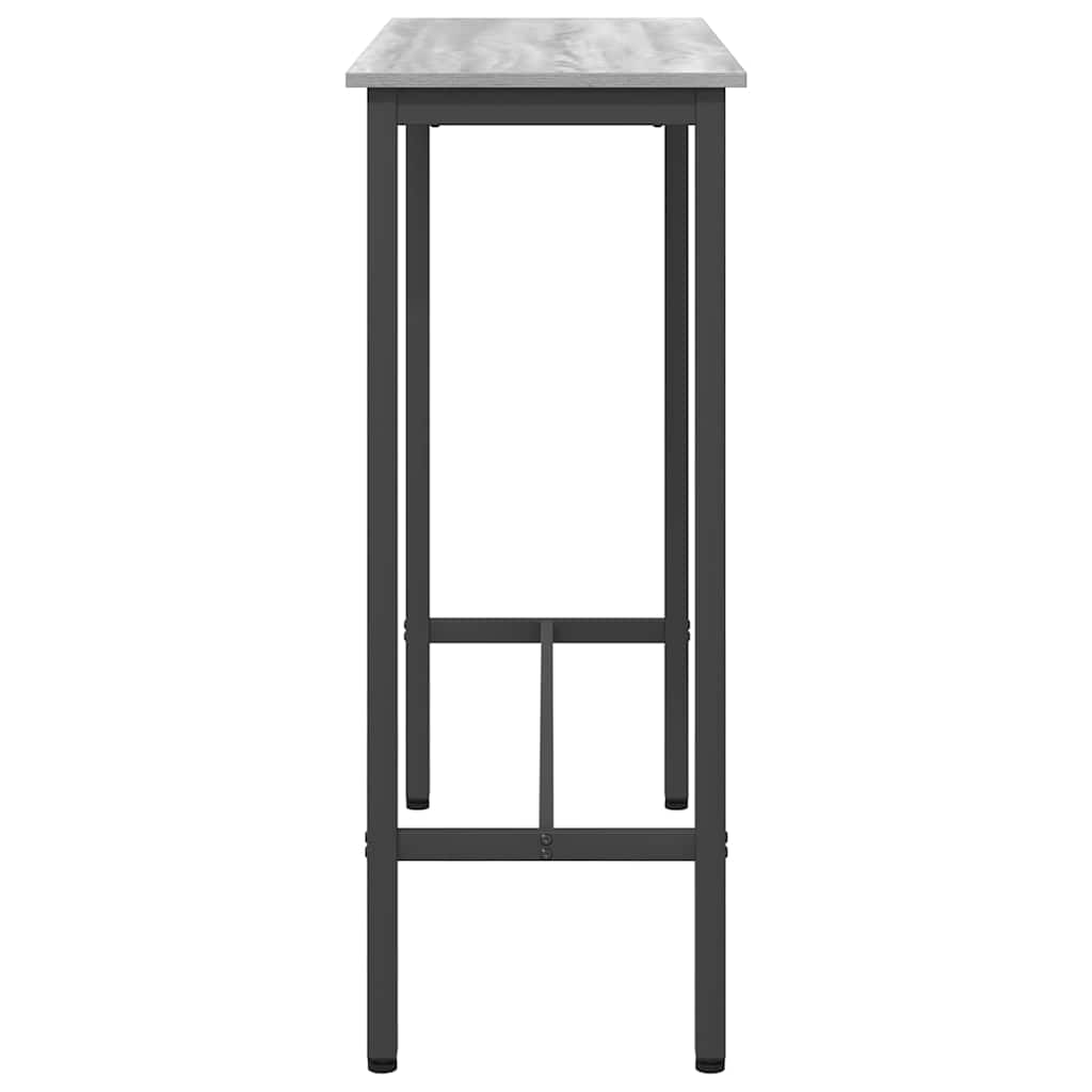 Mesa Gris Sonoma 100 x 40 x 100,5 cm