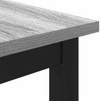 Mesa Gris Sonoma 100 x 50 x 76,5 cm