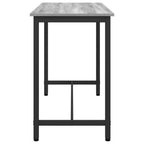 Mesa Gris Sonoma 100 x 50 x 76,5 cm