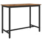 Mesa Gris Sonoma 100 x 50 x 76,5 cm