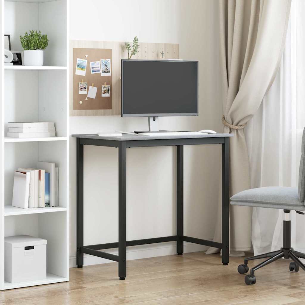 Mesa Gris Sonoma 100 x 50 x 76,5 cm