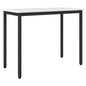 Mesa 100 x 50 x 77 cm Madera Ingenierizada y Acero