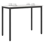 Mesa 100 x 50 x 77 cm Madera Ingenierizada y Acero