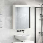 Armario con espejo de baño con estante TULUM 60 x 16,5 x 78 cm
