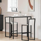 Mesa 100 x 40 x 101 cm Madera Ingenierizada y Acero