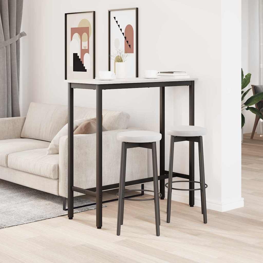 Mesa 100 x 40 x 101 cm Madera Ingenierizada y Acero