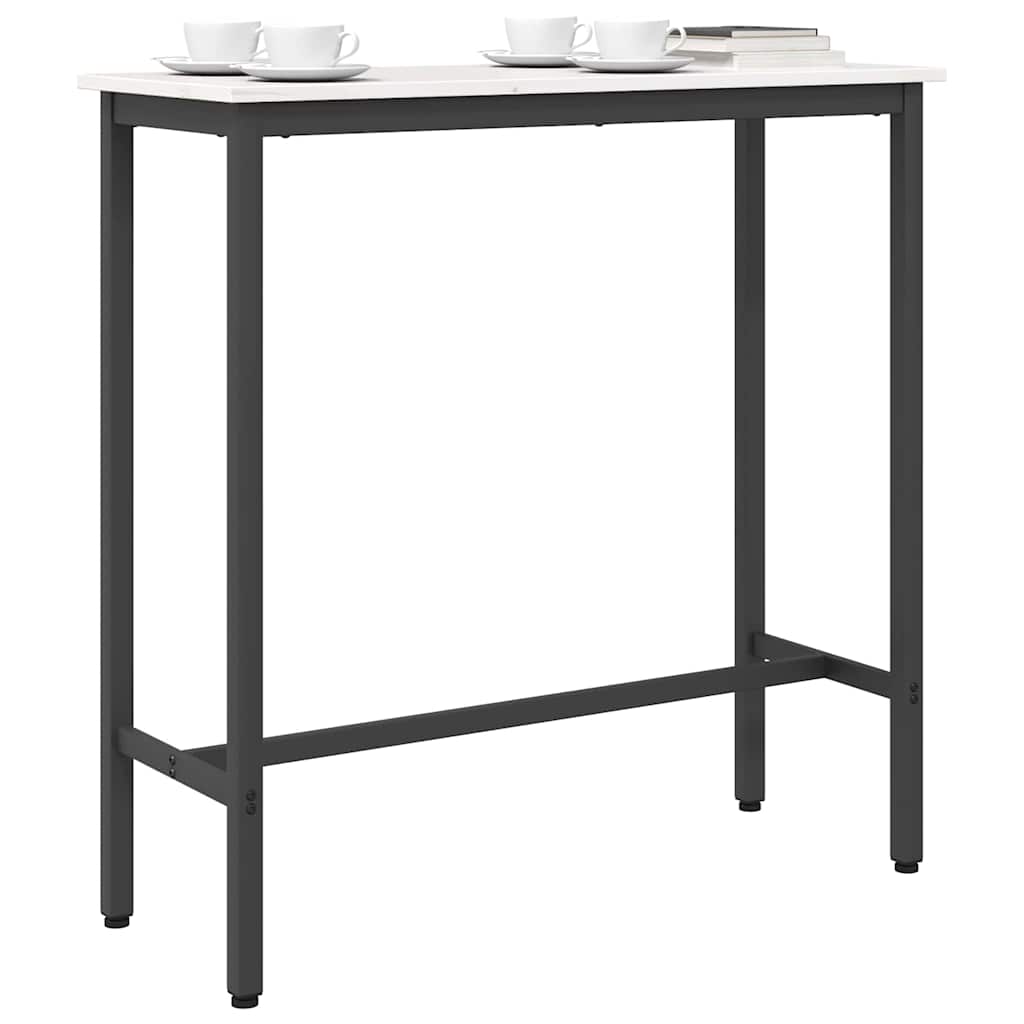 Mesa 100 x 40 x 101 cm Madera Ingenierizada y Acero