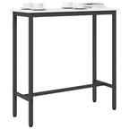 Mesa 100 x 40 x 101 cm Madera Ingenierizada y Acero