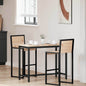 Mesa 100 x 50 x 77 cm Madera Ingenierizada y Acero