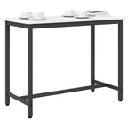 Mesa 100 x 50 x 77 cm Madera Ingenierizada y Acero