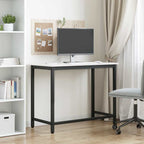 Mesa 100 x 50 x 77 cm Madera Ingenierizada y Acero