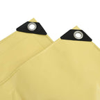 Lona 650g / m² Beige 1 x 2,5 m Lona con recubrimiento de PVC