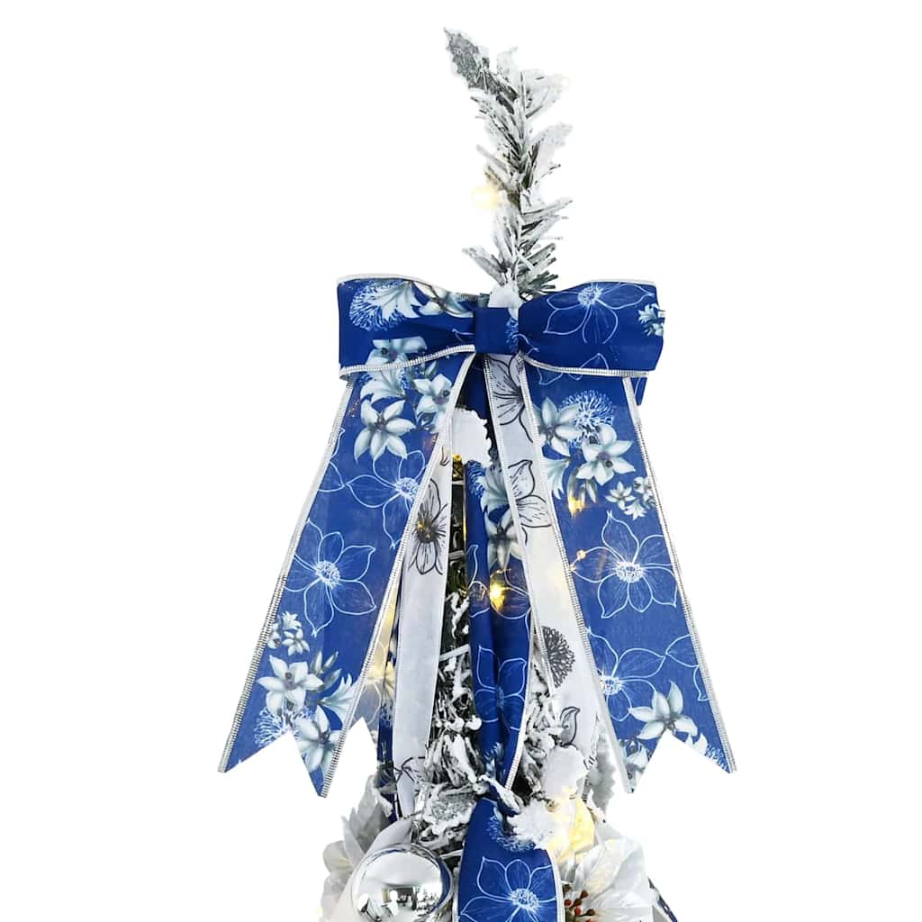 Árbol de Navidad artificial con 100 LED con soporte 150 cm PVC