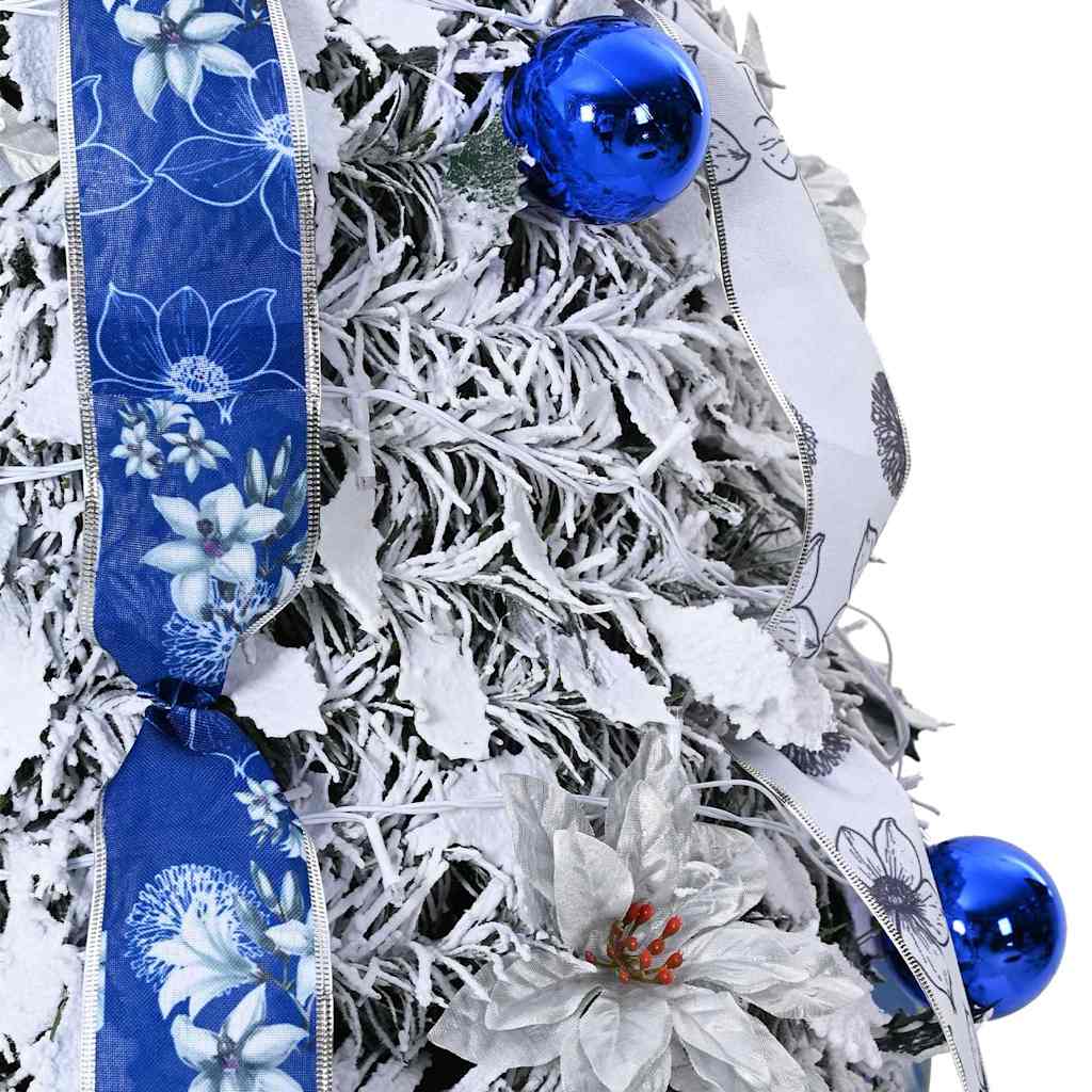 Árbol de Navidad artificial con 100 LED con soporte 150 cm PVC