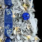 Árbol de Navidad artificial con 100 LED con soporte 150 cm PVC