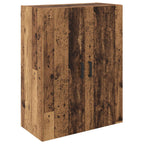 Armario de pared 2 pcs Madera vieja 69,5 x 34 x 90 cm