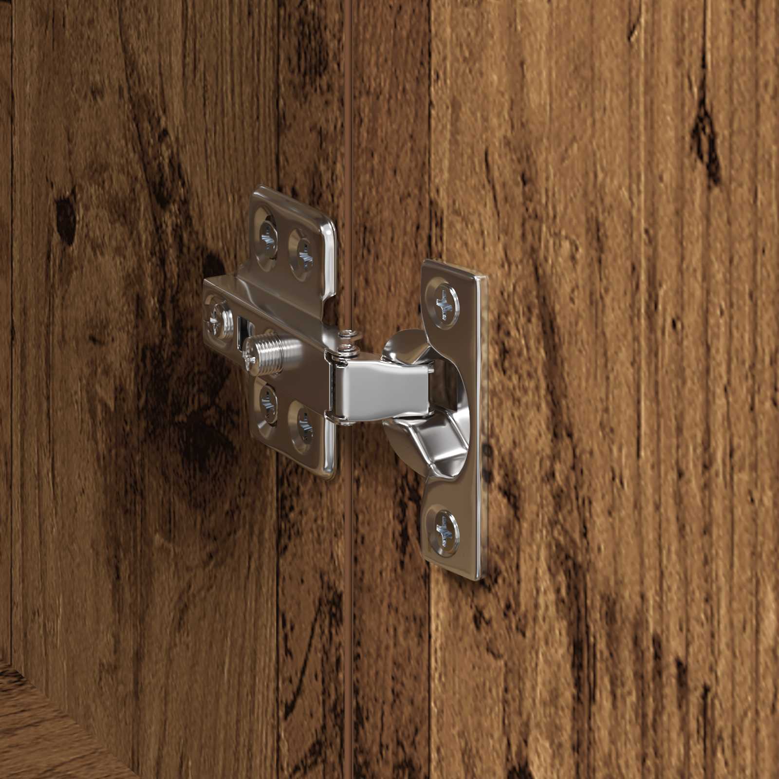 Armario de almacenamiento 2 pcs Madera vieja 60 x 35 x 70 cm