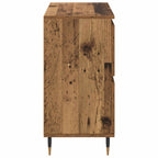 Armario de almacenamiento 2 pcs Madera vieja 60 x 35 x 70 cm