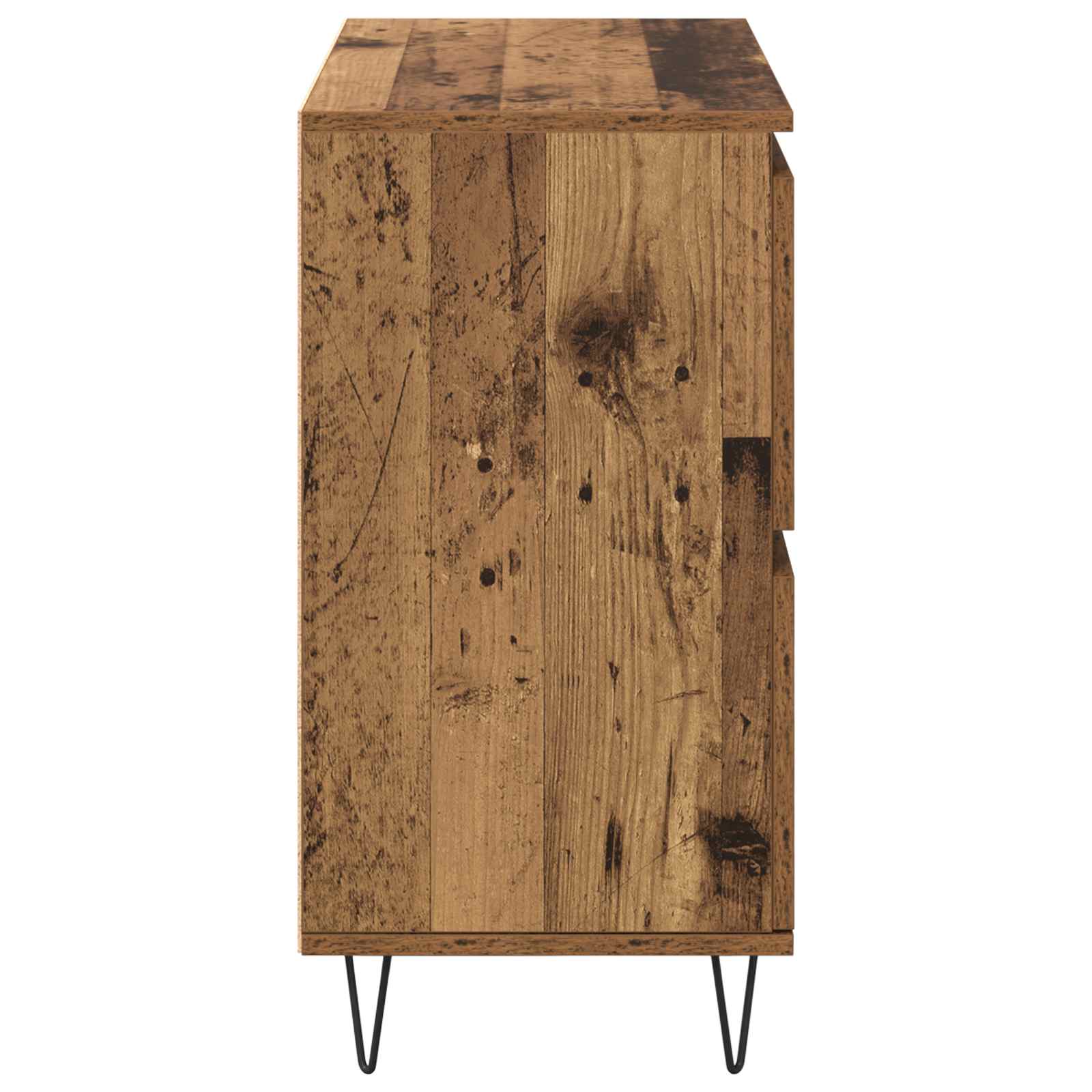 Tableros Lateral 2 pcs Madera vieja
