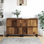 Aparador 2 pcs Madera vieja 60 x 35 x 70 cm