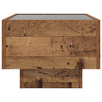 Mesa de Café Madera vieja 40 x 40 x 30 cm Madera de ingeniería