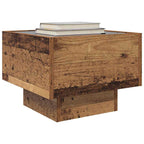 Mesa de Café Madera vieja 40 x 40 x 30 cm Madera de ingeniería
