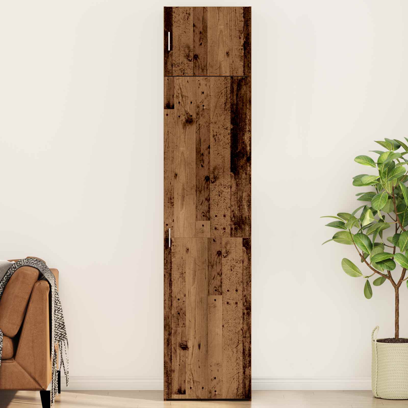Aparador 3 pcs Madera vieja