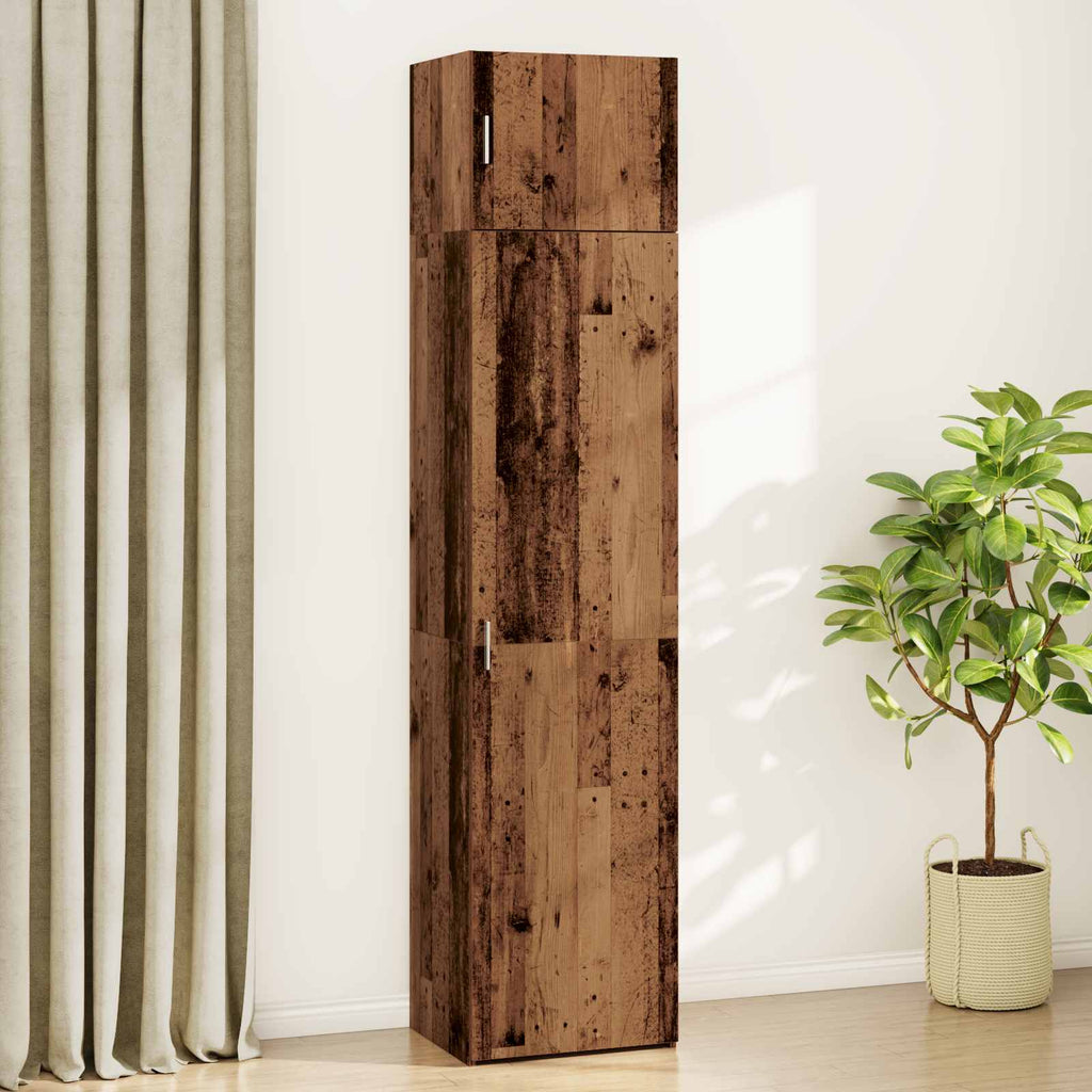 Aparador 3 pcs Madera vieja