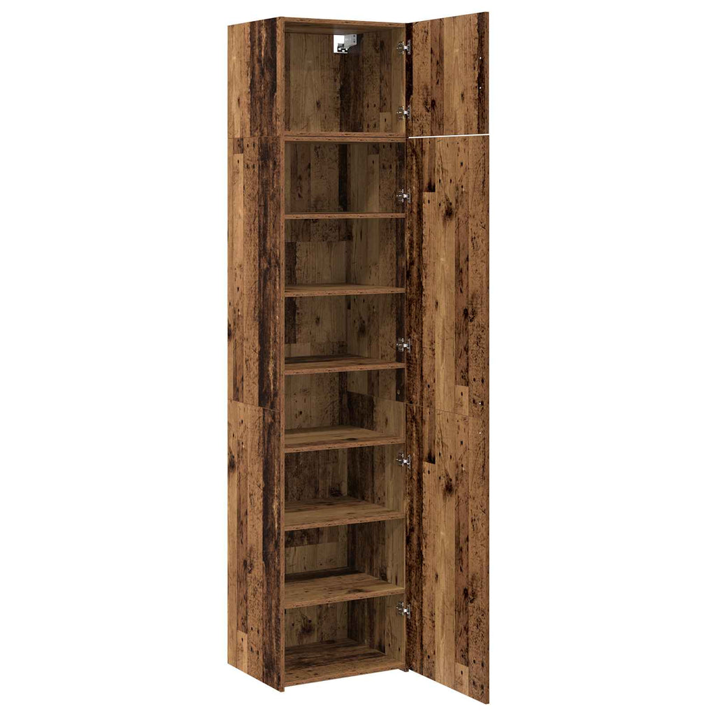 Aparador 3 pcs Madera vieja