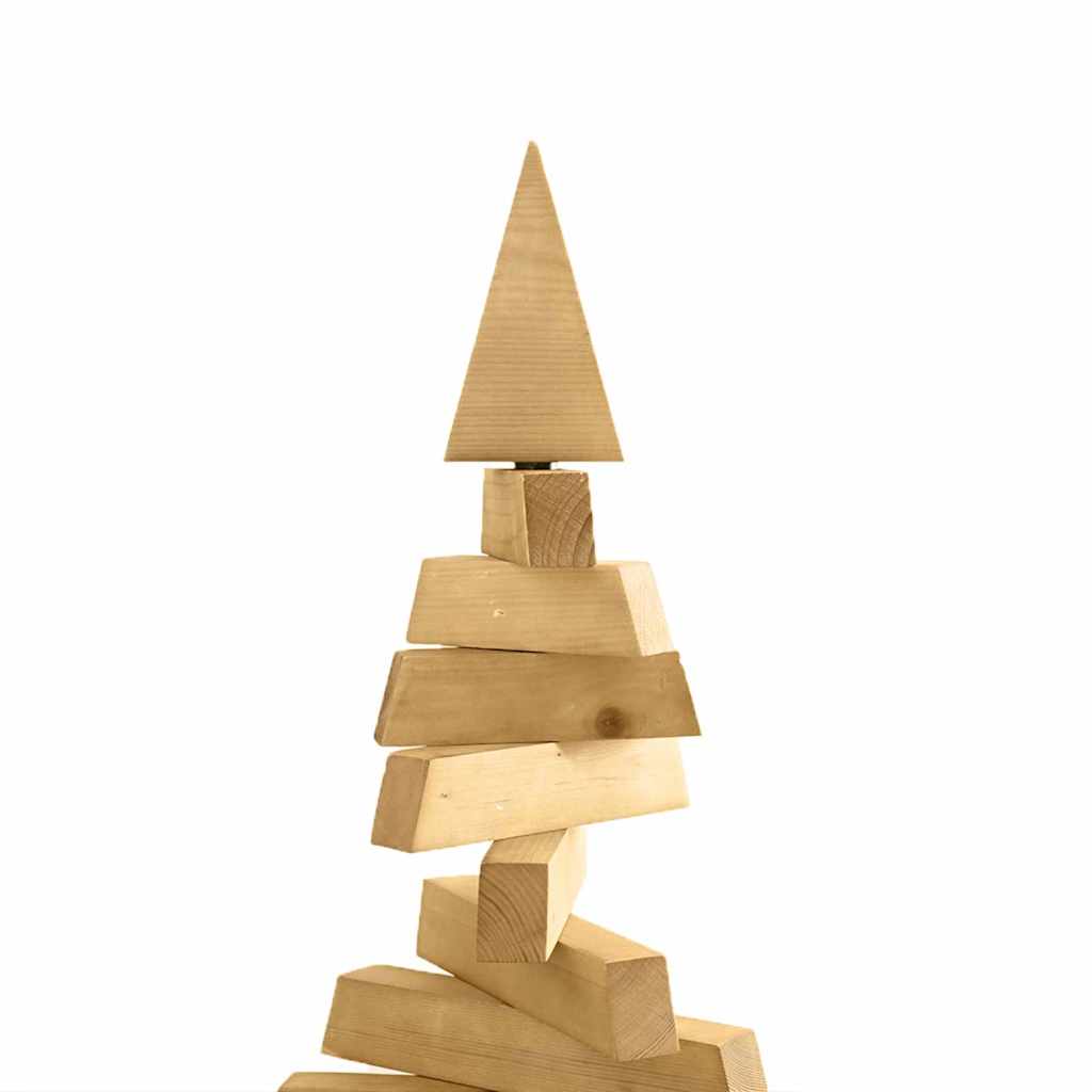 Árboles de Navidad Marrón 150 cm Madera maciza de pino