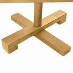 Árboles de Navidad Marrón 150 cm Madera maciza de pino