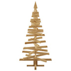 Árboles de Navidad Marrón 150 cm Madera maciza de pino