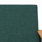 sillón Verde oscuro tela